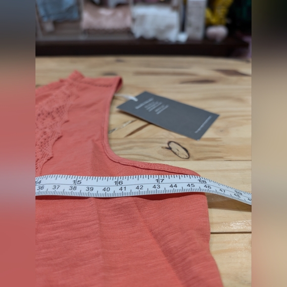 NWT Garnet Hill Cotton Embroidered Tank - Picture 6 of 8